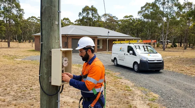 Private Power Pole — Sydney Electrical Service