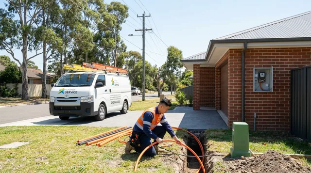 Underground Service Connection — Sydney Electrical Service