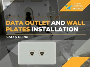 data outlet installation